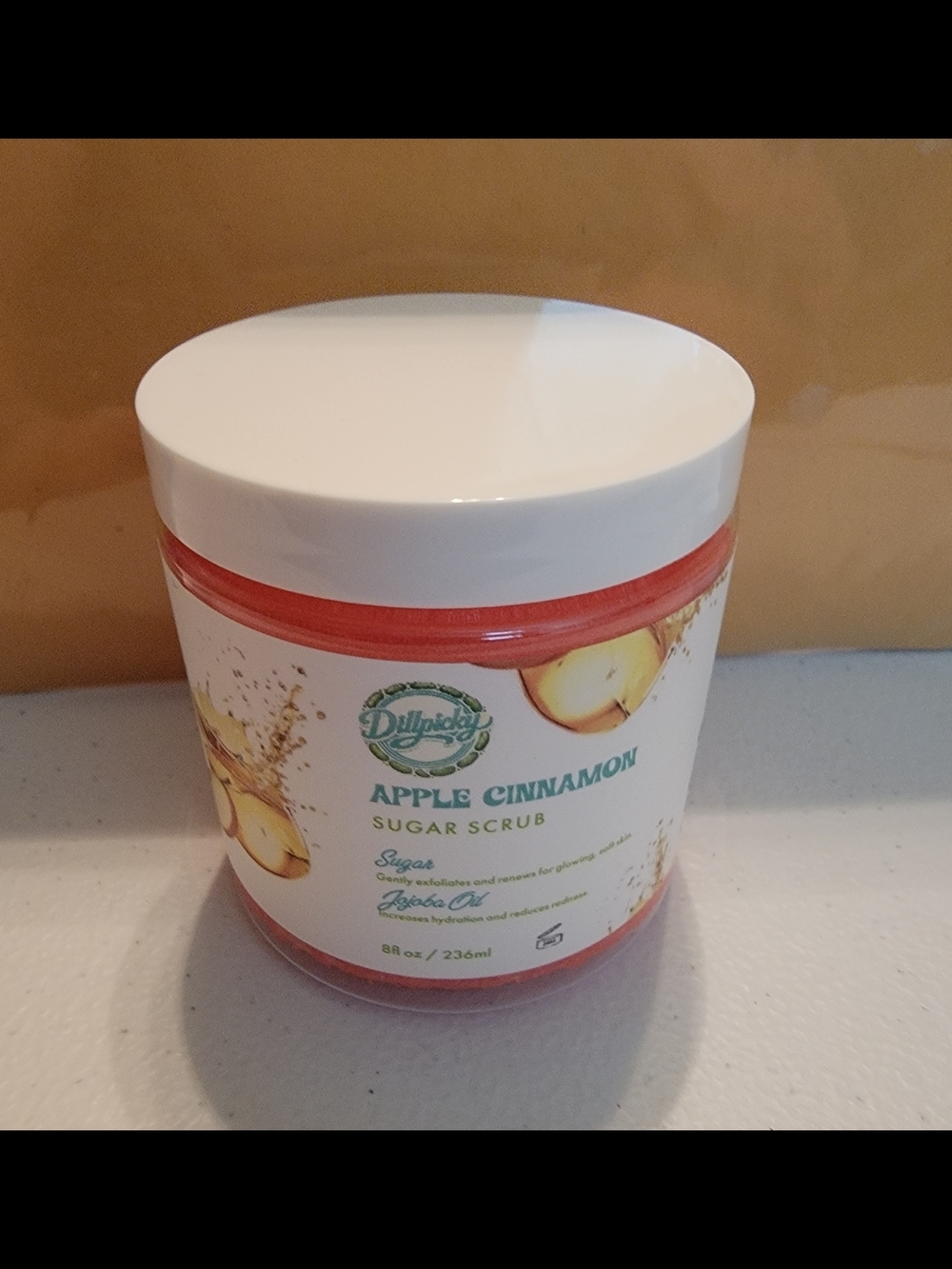 Apple Cinnamon Sugar Scrub.